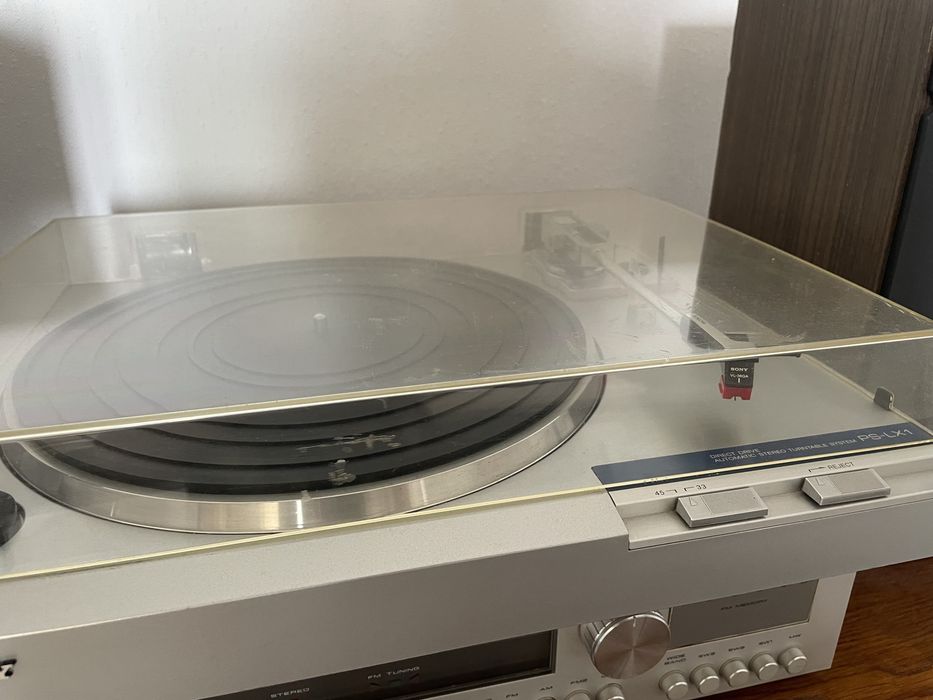 Програвач Sony PS-LX1 ресівер Videoton RA 6363 S Radiotechnika S-30b