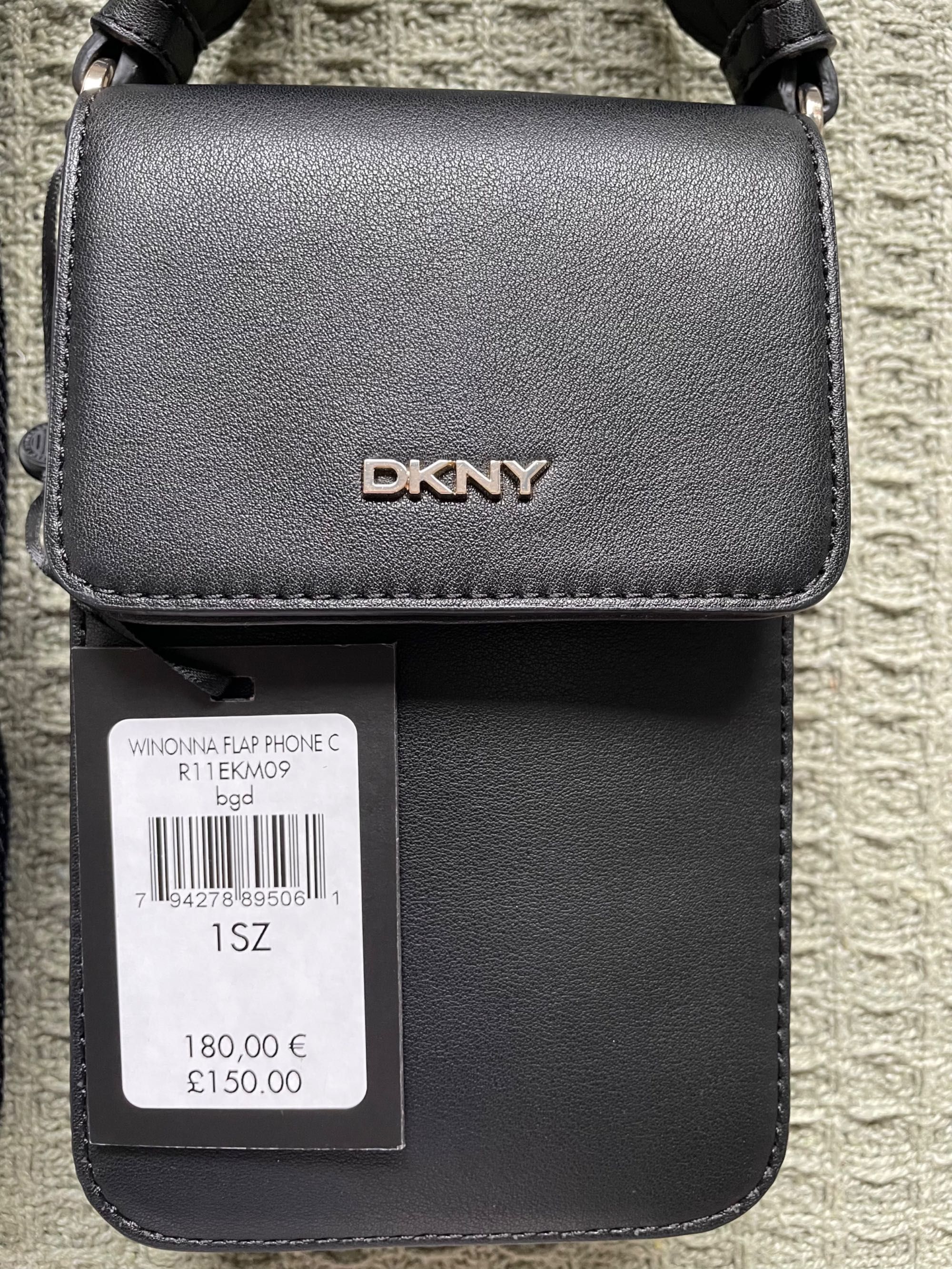 Dkny  czarna mala torebka