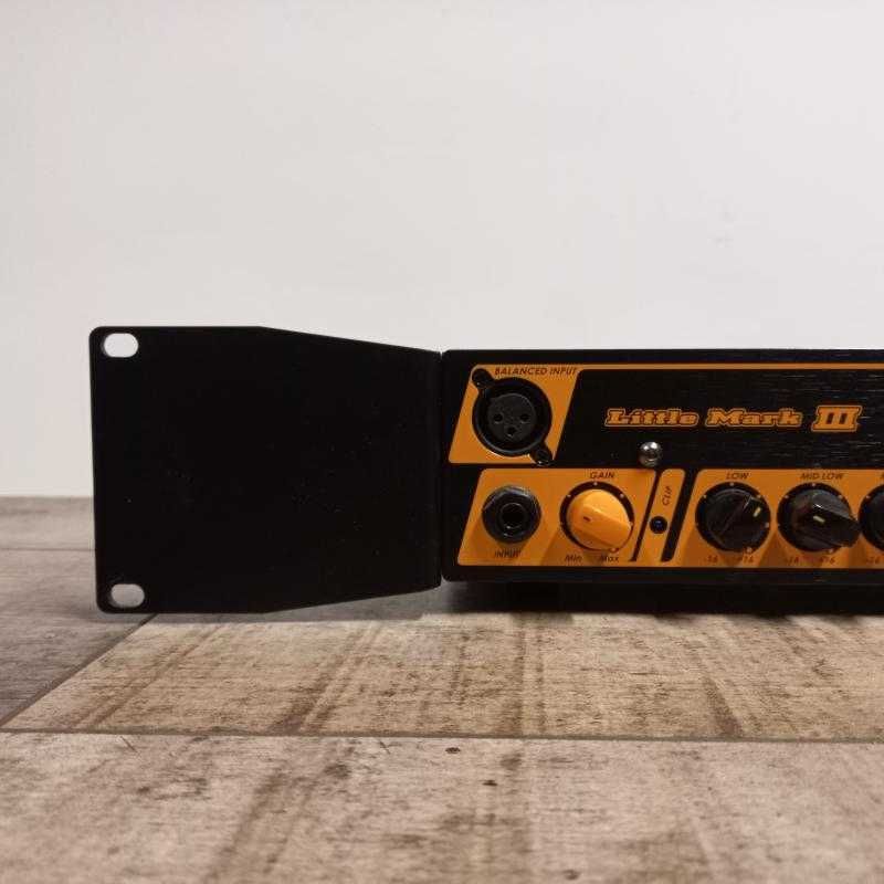 Markbass Little Mark III head basowy + uszy do racka