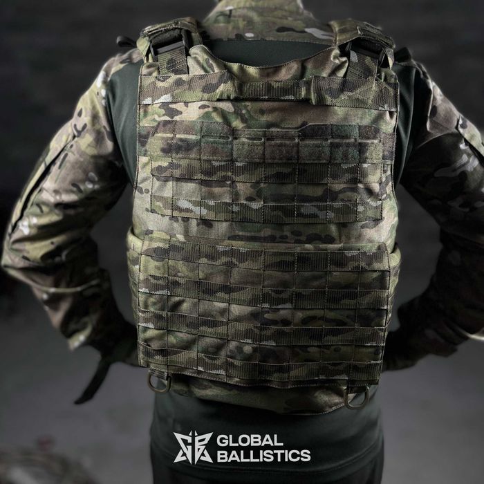 Плитоноска Warmor Gen.4 від GLOBAL BALLISTICS +підсумки під АК