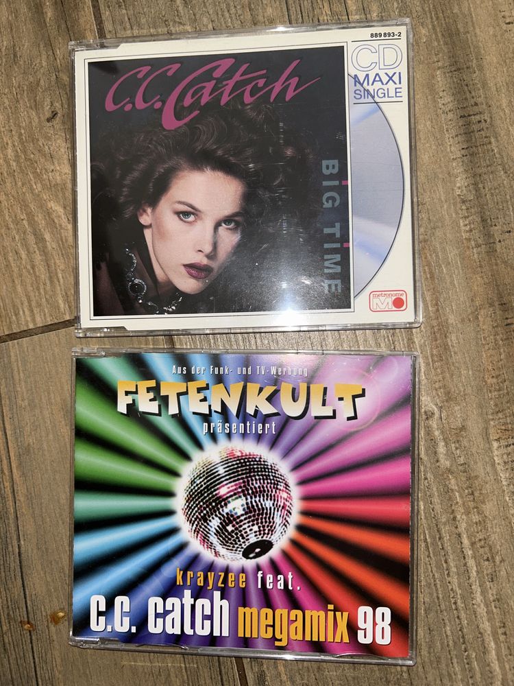 C. C. Catch 2 płyty CD maxi single oryginalne stan bdb cena za komplet