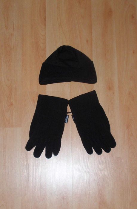 Флисовый комплект Fleece Thinsulate перчатки+шапка L-XL Nike Tech TNF