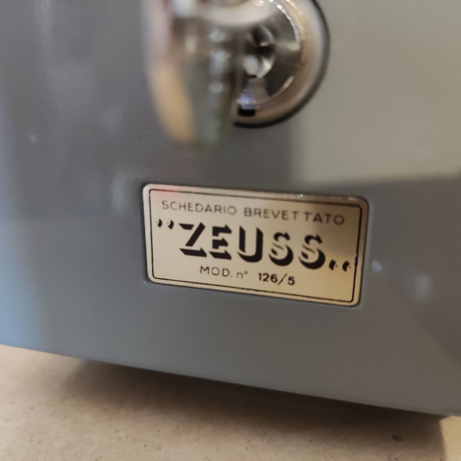 Schedario Brevettato Zeuss - pequeno arquivador vintage - antigo
