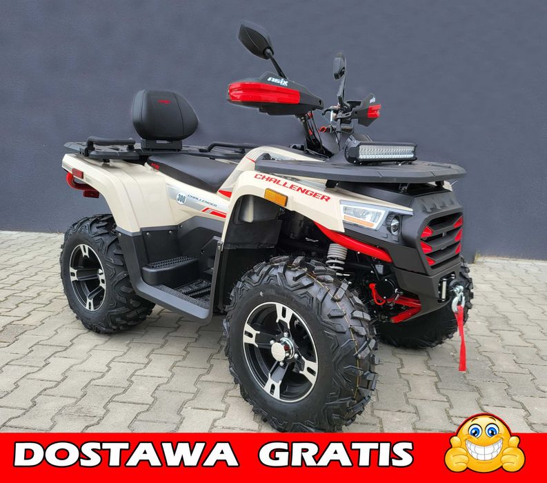 DOSTAWA GRATIS !! Quad Asix CHALLENGER 300 Homologacja 2 os, automat