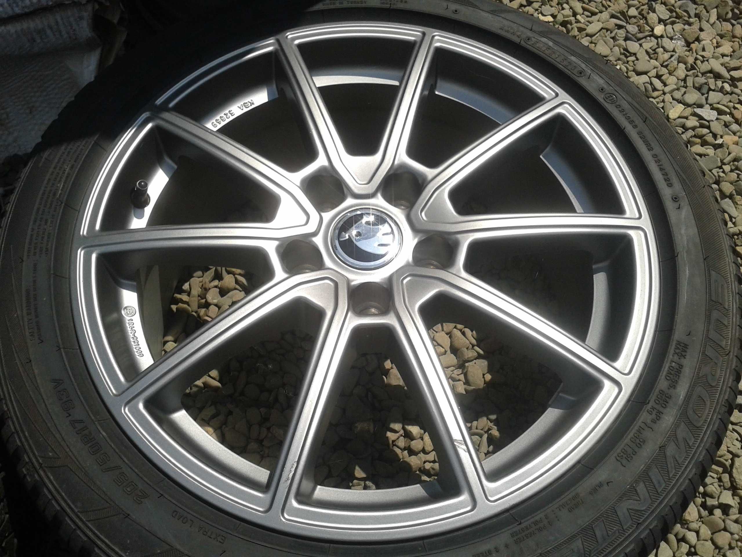felgi r17 szare brock audi a3 a4 a6 q2 q3 5x112 cupra jetta mielec b7