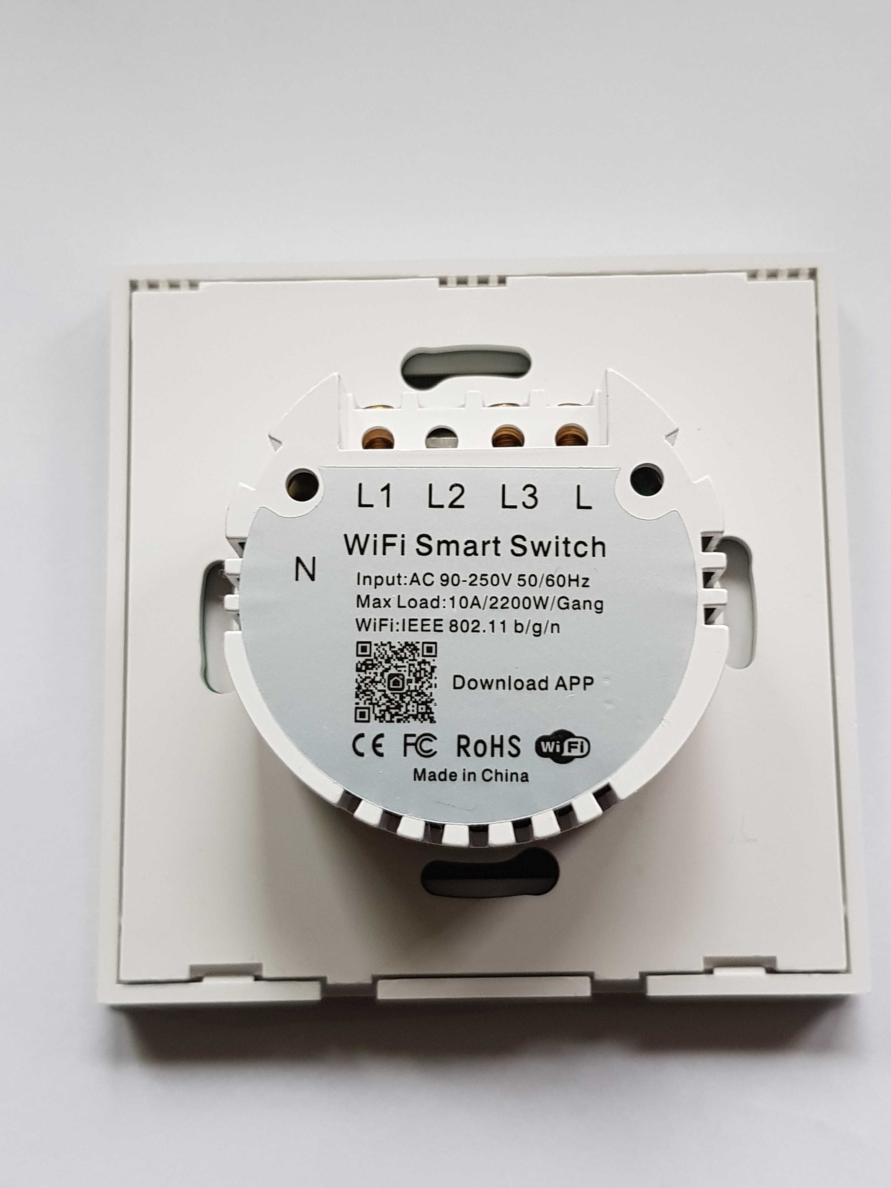 Przełącznik ścienny WiFi 433MHz Smart Touch Multi Control Tuya