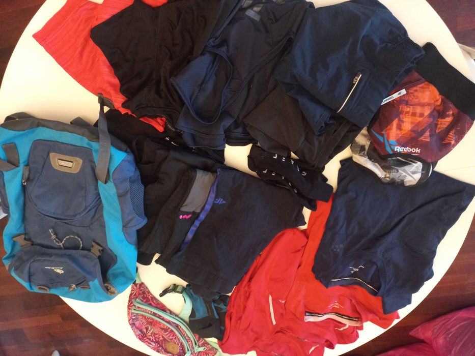 paka ubrań sportowych damskich z plecakiem Deuter, 170 rozm. M