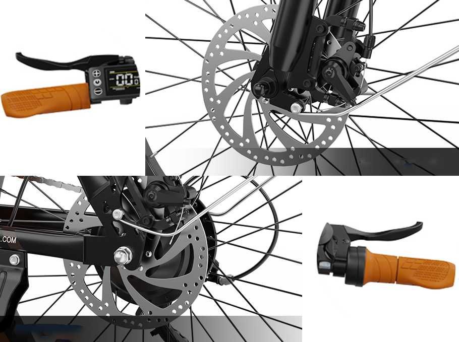 Rower Elektryczny ONESPORT OT16-2 48V 17Ah