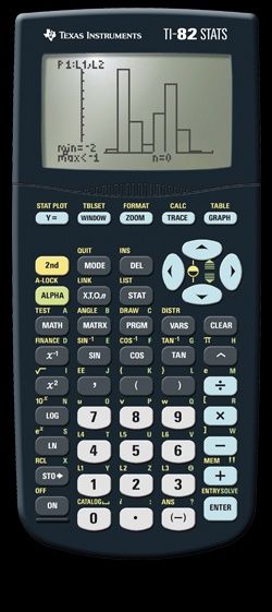 texas instruments ti-82 stats