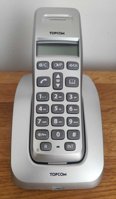Telefone sem fios TOPCOM – DECT (novo)