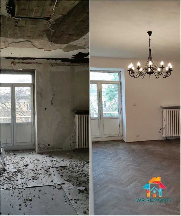 Remont łazienki kuchni malowanie tynkowanie układanie paneli płytek