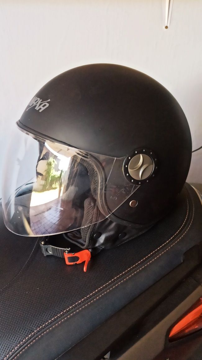Kask na skuter motocykl naxa bardzo lady stan