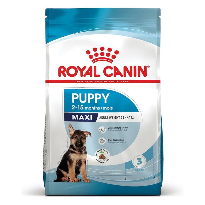 15кг Сухий корм для собак супер-преміум Royal Canin Maxi puppy