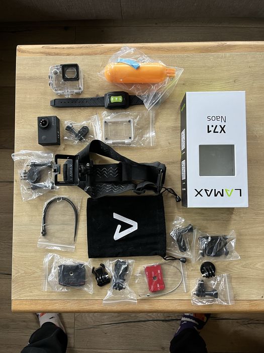 Kamera sporotwa Lamax X7.1NAOS + akcesoria Mał kamreka jak GoPro Hero