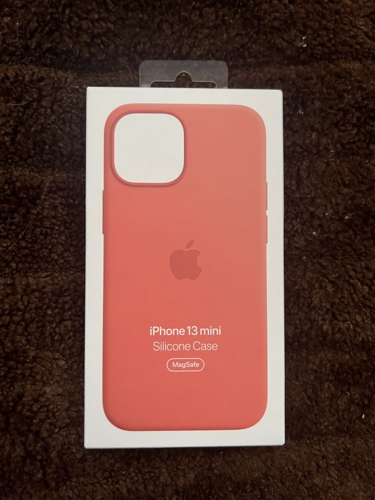 Capa NOVA ORIGINAL de Silicone com MagSafe para iPhone 13 Mini Rosa