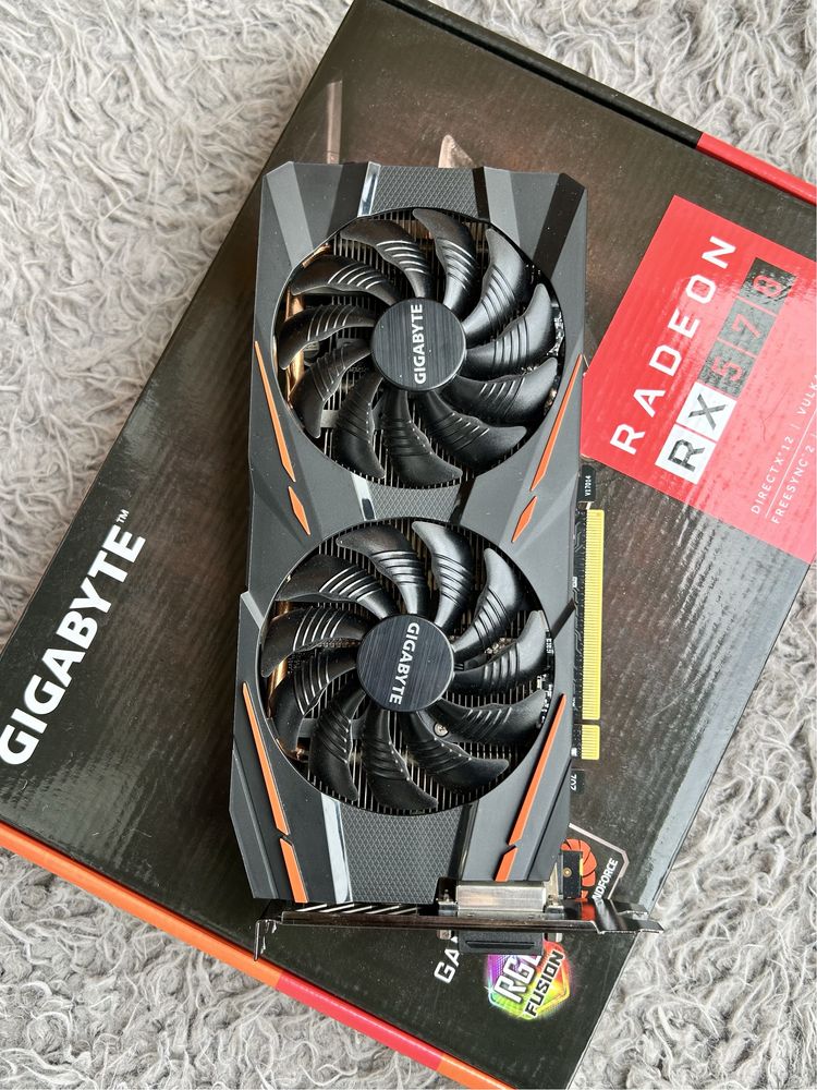 Видеокарта RX570 Gigabyte Gaming 4GB