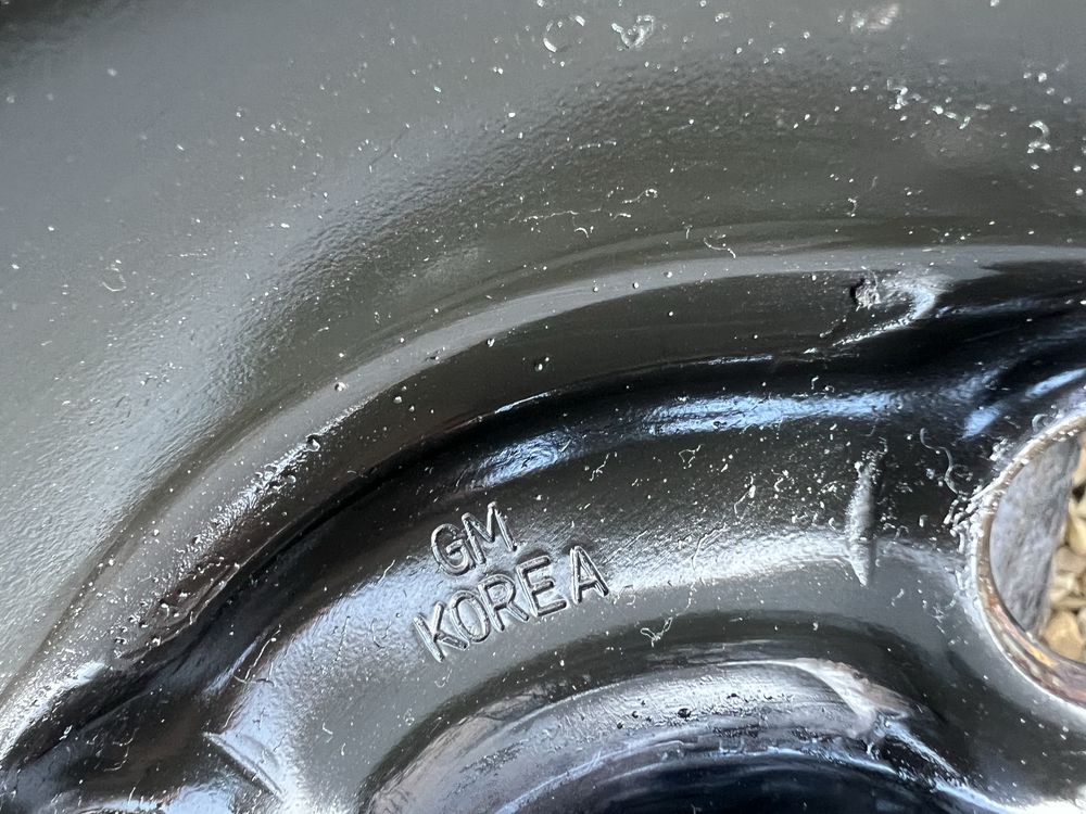4xfelga stalowa 14” OPEL Karl (4x100 ET/IS38) z TPMS