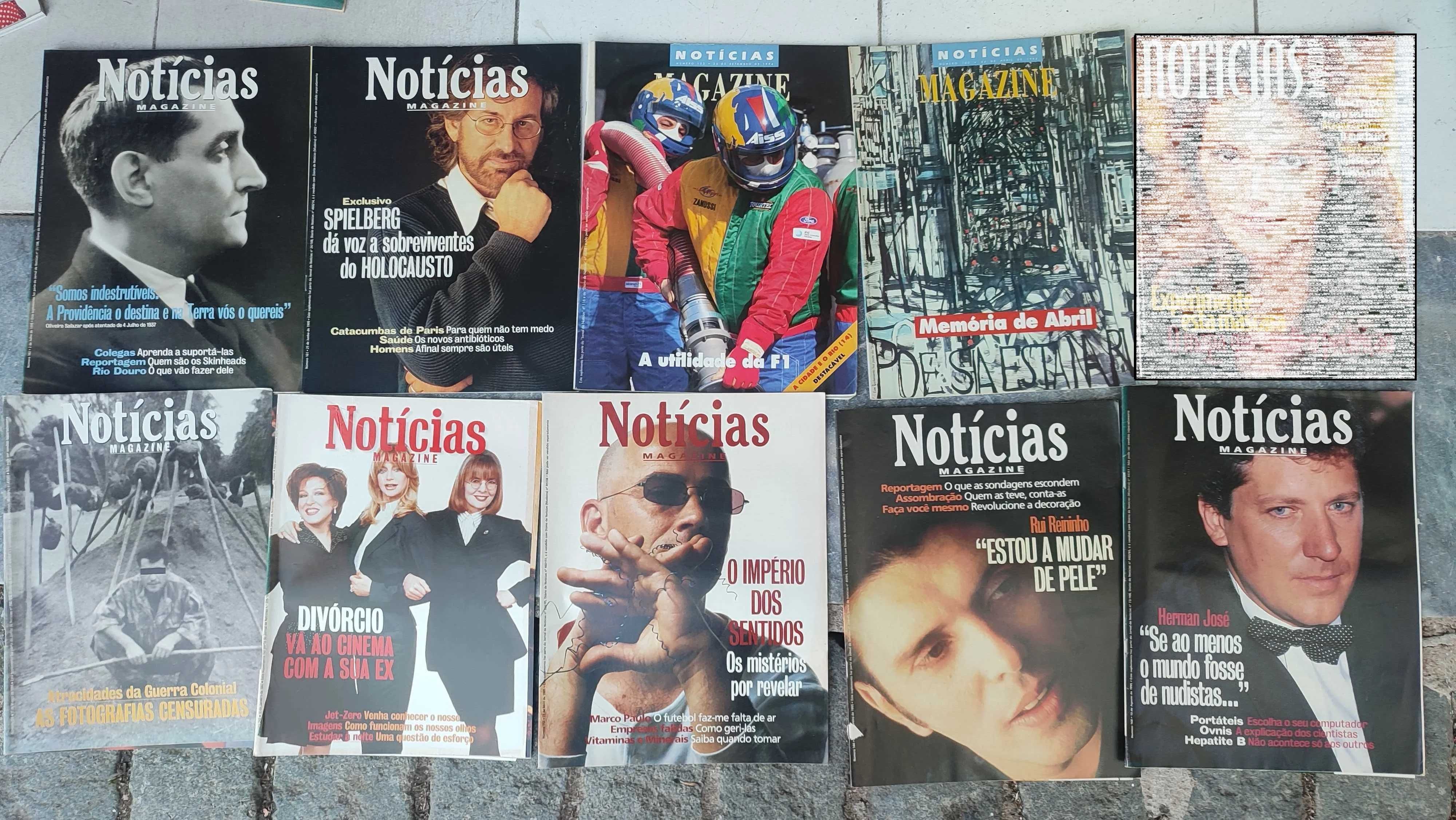 Lote 55 Revistas Diversas anos 80 e 90 - Informação, Sociedade