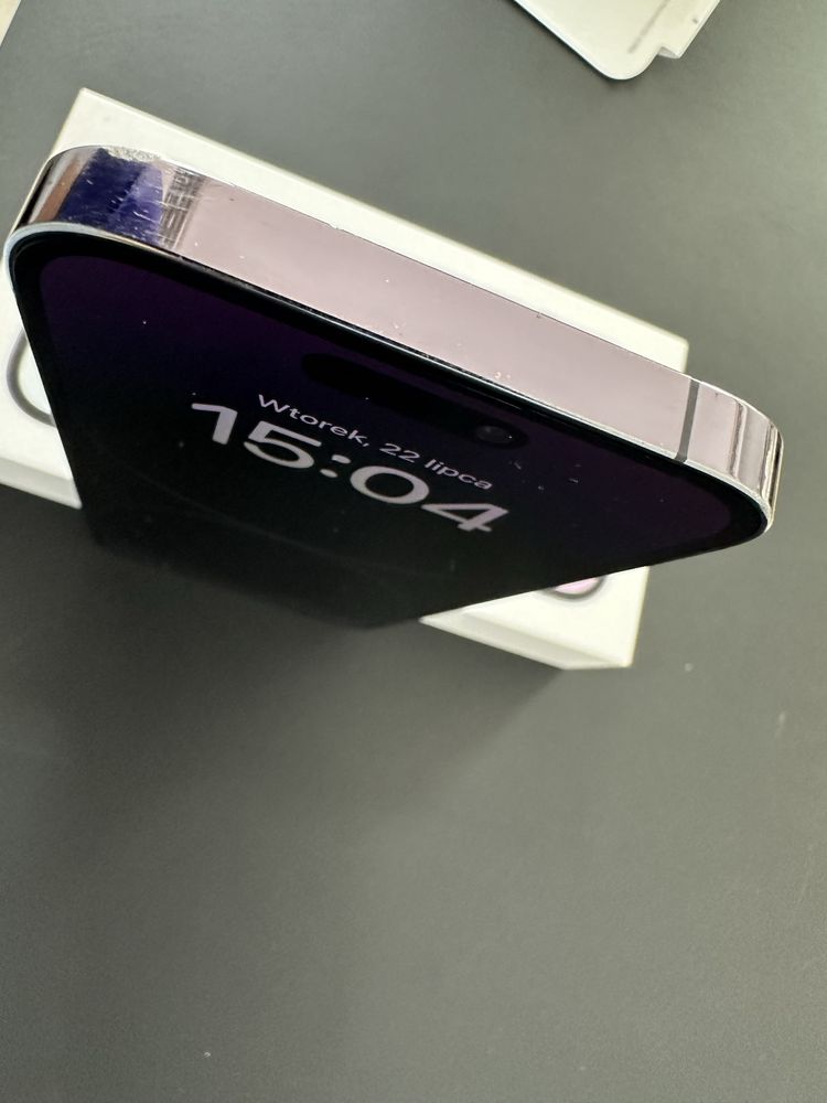 Iphone 14 pro 256 fioletowy bateria oryginalna 100%