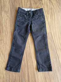 Spodnie jeansowe r 86 dla 2 latki czarne