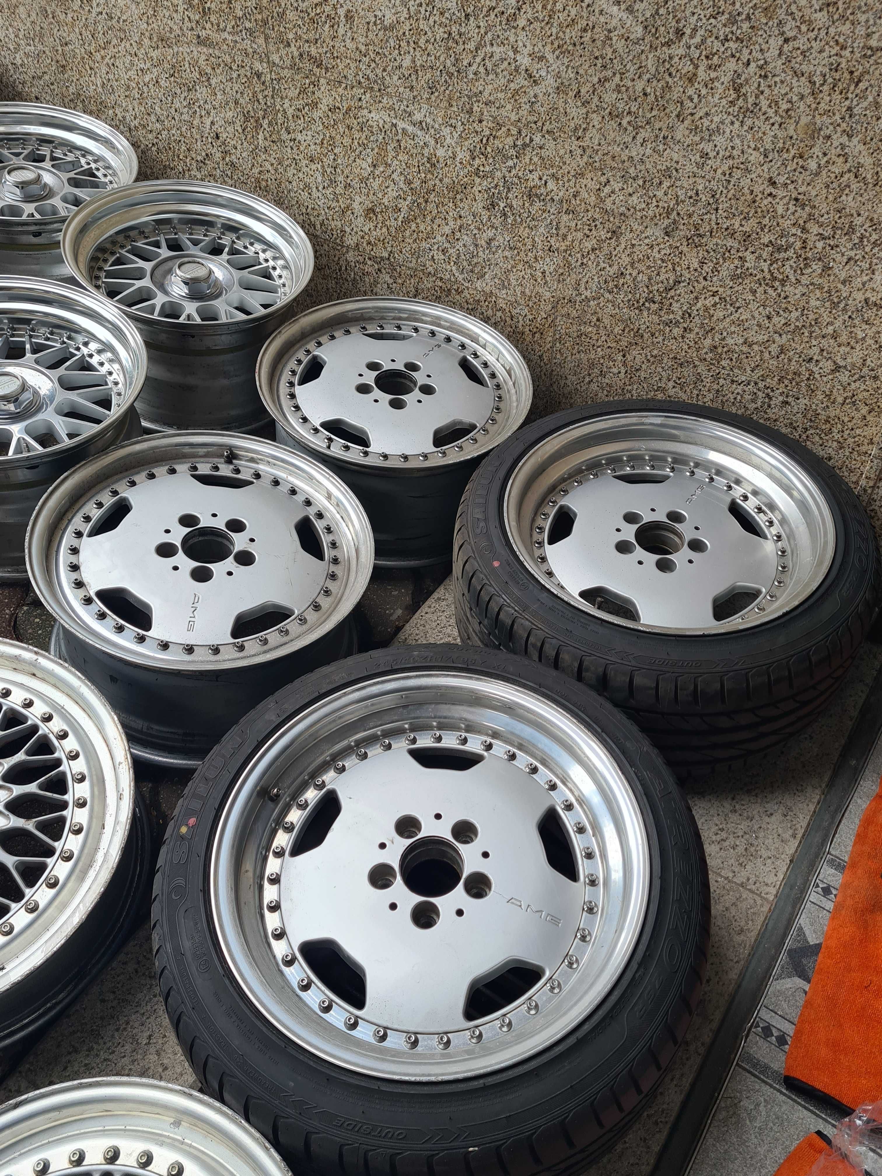 AMG Aero skrecane 3 czesciowe OZ bbs rs mercedes r129 w124 Sec