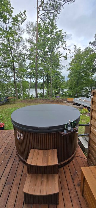 Balia ogrodowa gorąca beczka jacuzzi hydromasaż wkład akrylowy