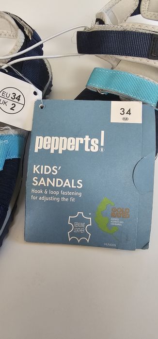 Nowe Sandały Pepperts rozmiar 34