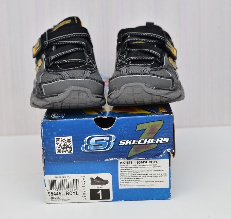 Кроссовки Skechers 32 р серые