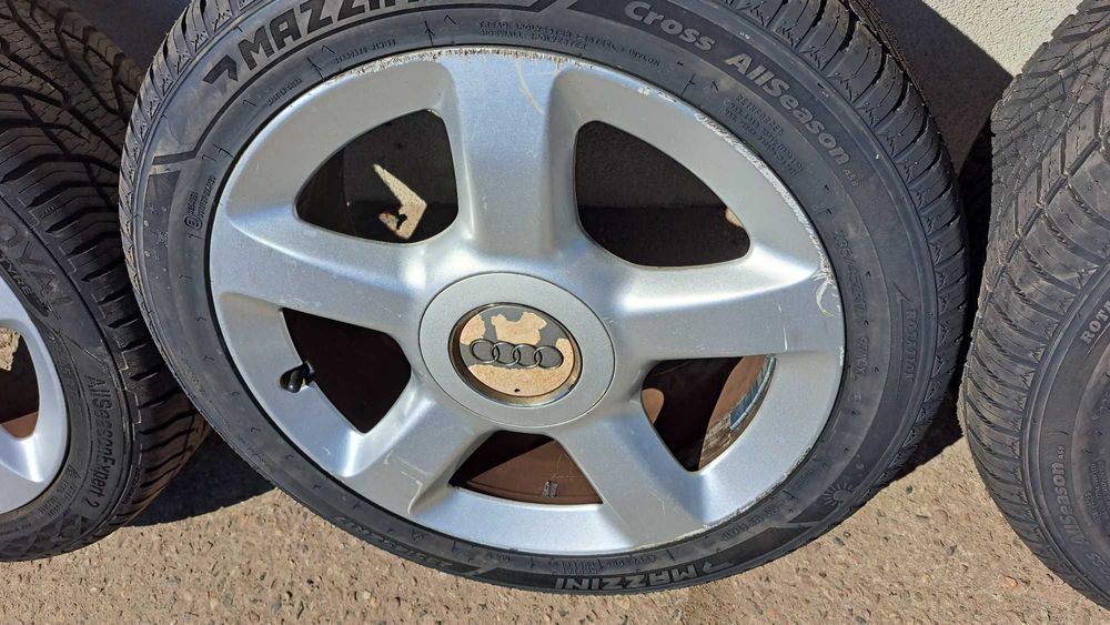 Felgi aluminiowe koła opony nowe wielosezon Audi 5X112 17" kpl