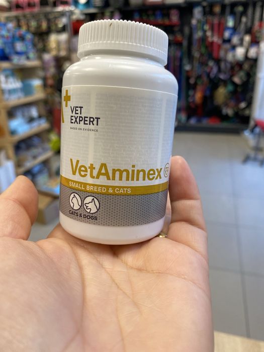 Vetaminex witaminy i minerały dla małego psa i kota twist off