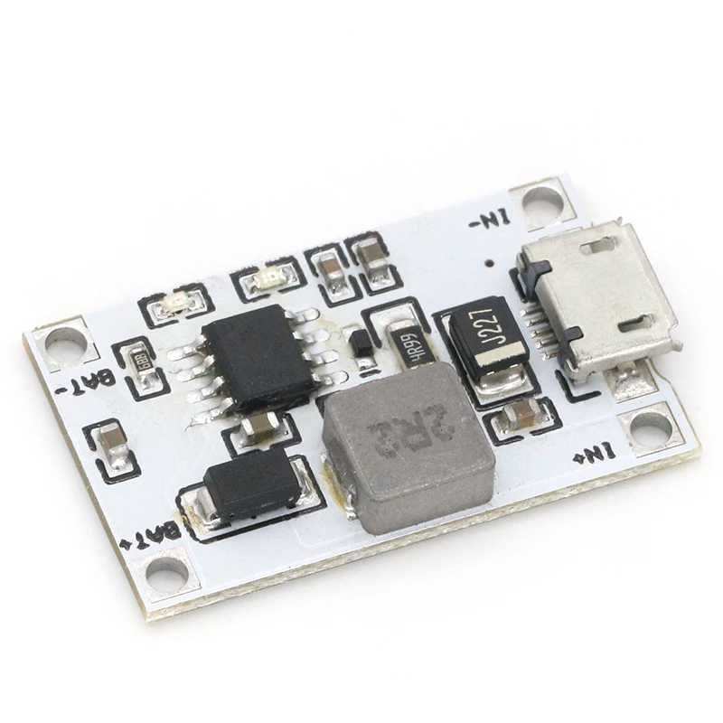 Повышающая плата зарядки LI-ion аккумуляторов 2S 8,4V от micro usb 5В