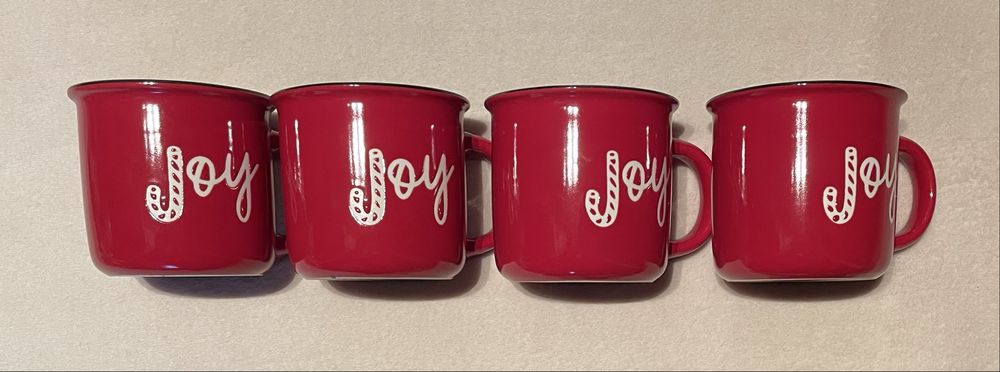 Kubek świateczny zestaw 4 sztuki