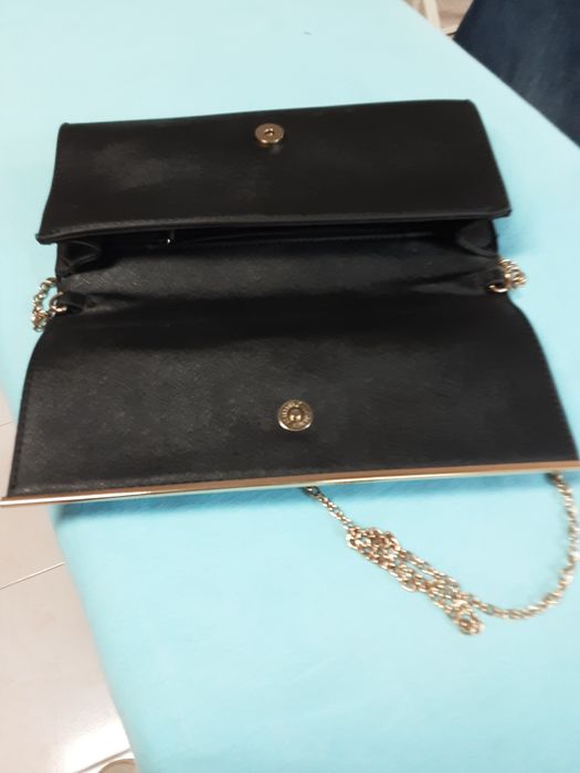 Bolsa pochete para cerimónia cor azul marinho