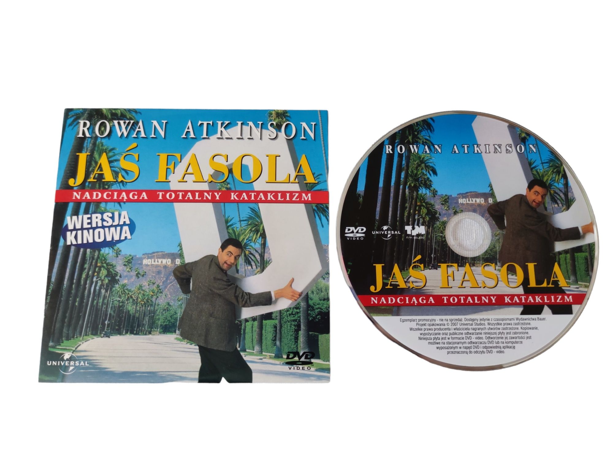 Film Jaś Fasola - Nadciąga totalny kataklizm płyta DVD lektor dla kino