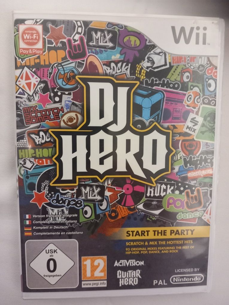 Wii mesa DJ +Jogo DJ Hero