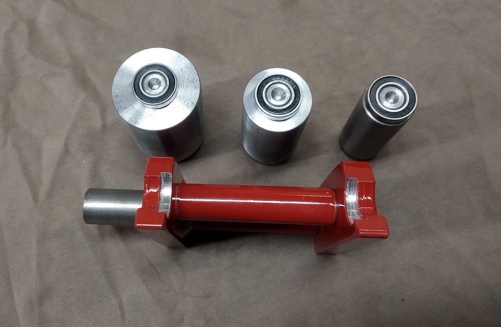 Контурувальна насадка до гріндера з 3 роликами: