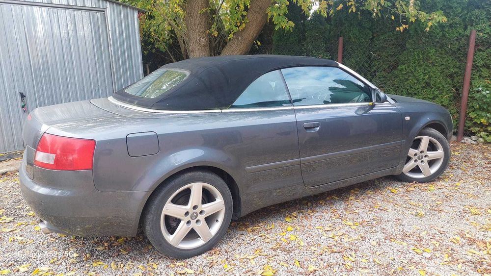 Audi A4 B6-2.4 benzyna - Cabrio-Automat