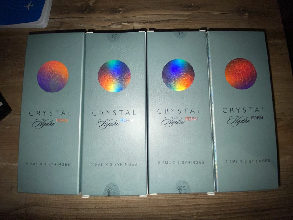 Біоревіталізант Crystal Hydro PDRM 3х2.2мл. (43380)