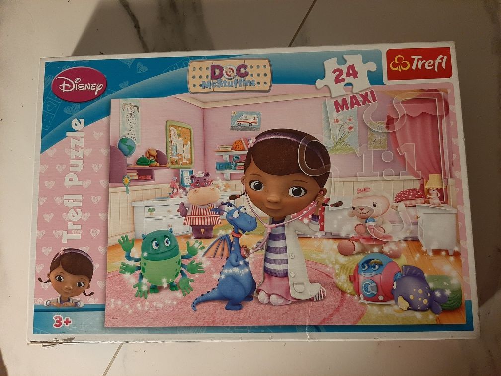 Puzzle Trefl z Kubusiem Puchatkiem 24 MAXI