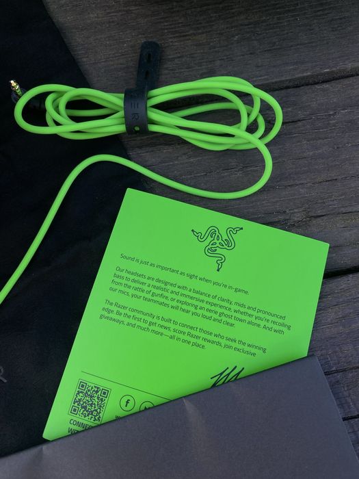 ОРИГІНАЛ Ігрові Навушники з мікрофоном Razer Blackshark V2 X Black