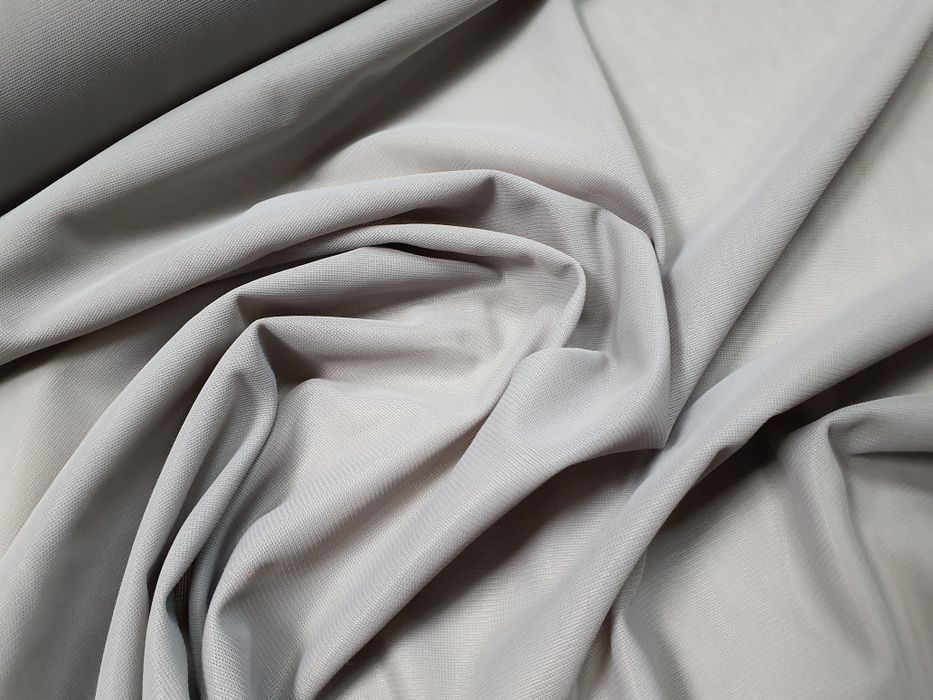 Tkanina stylonowa szara szer.142 cm.