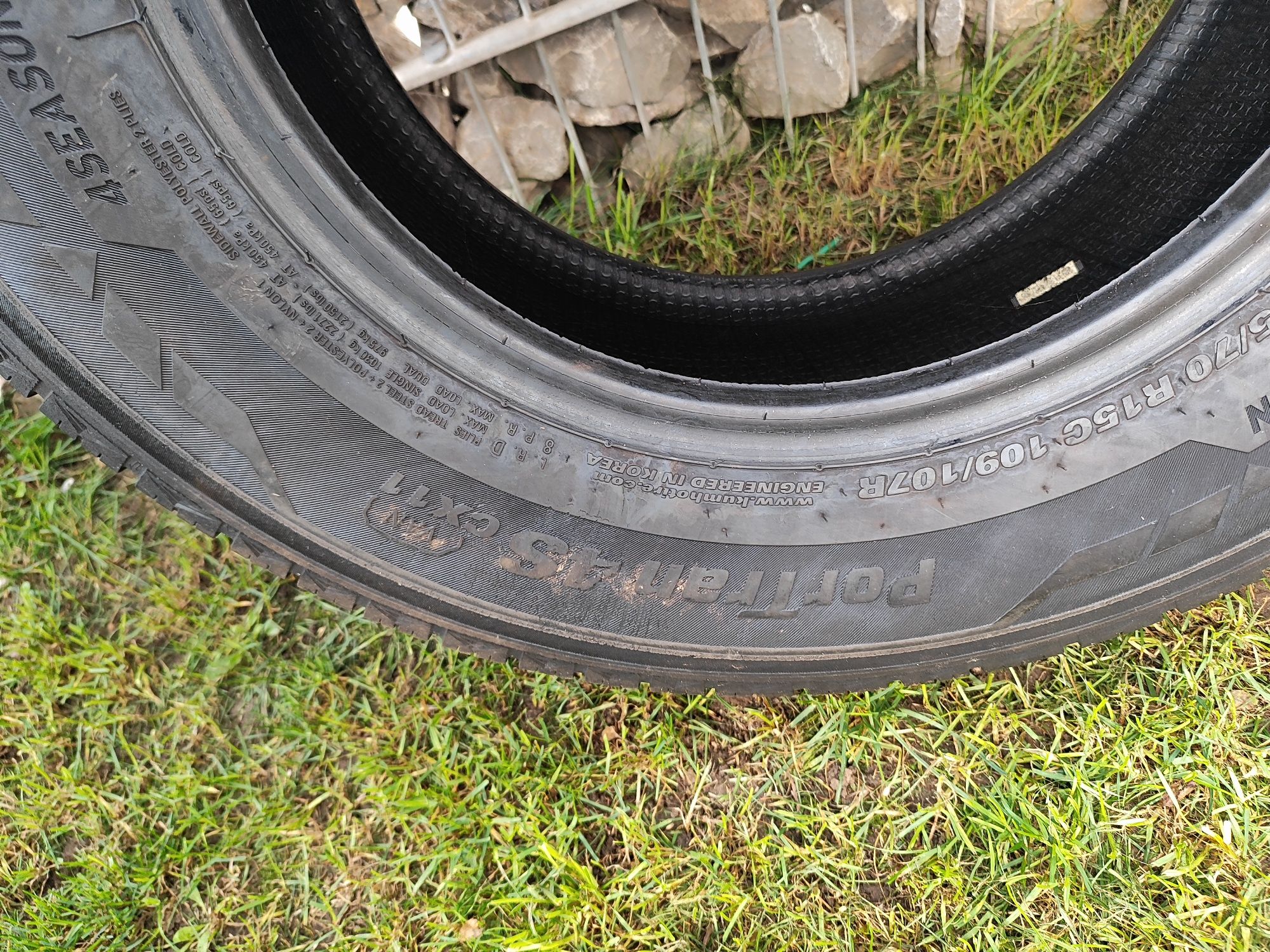 Kumho portan cx11 215/70/15c