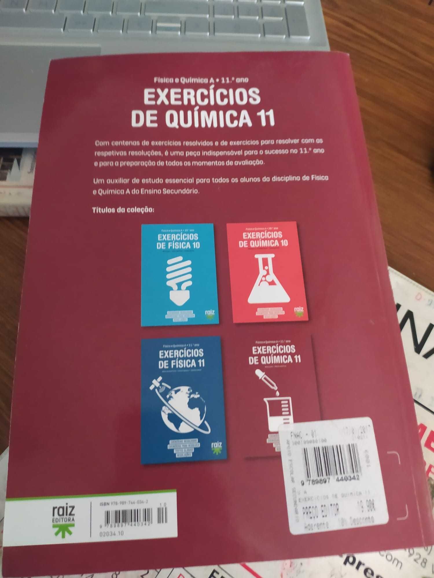 Exercícios Física e Química, 10º e 11º Ano