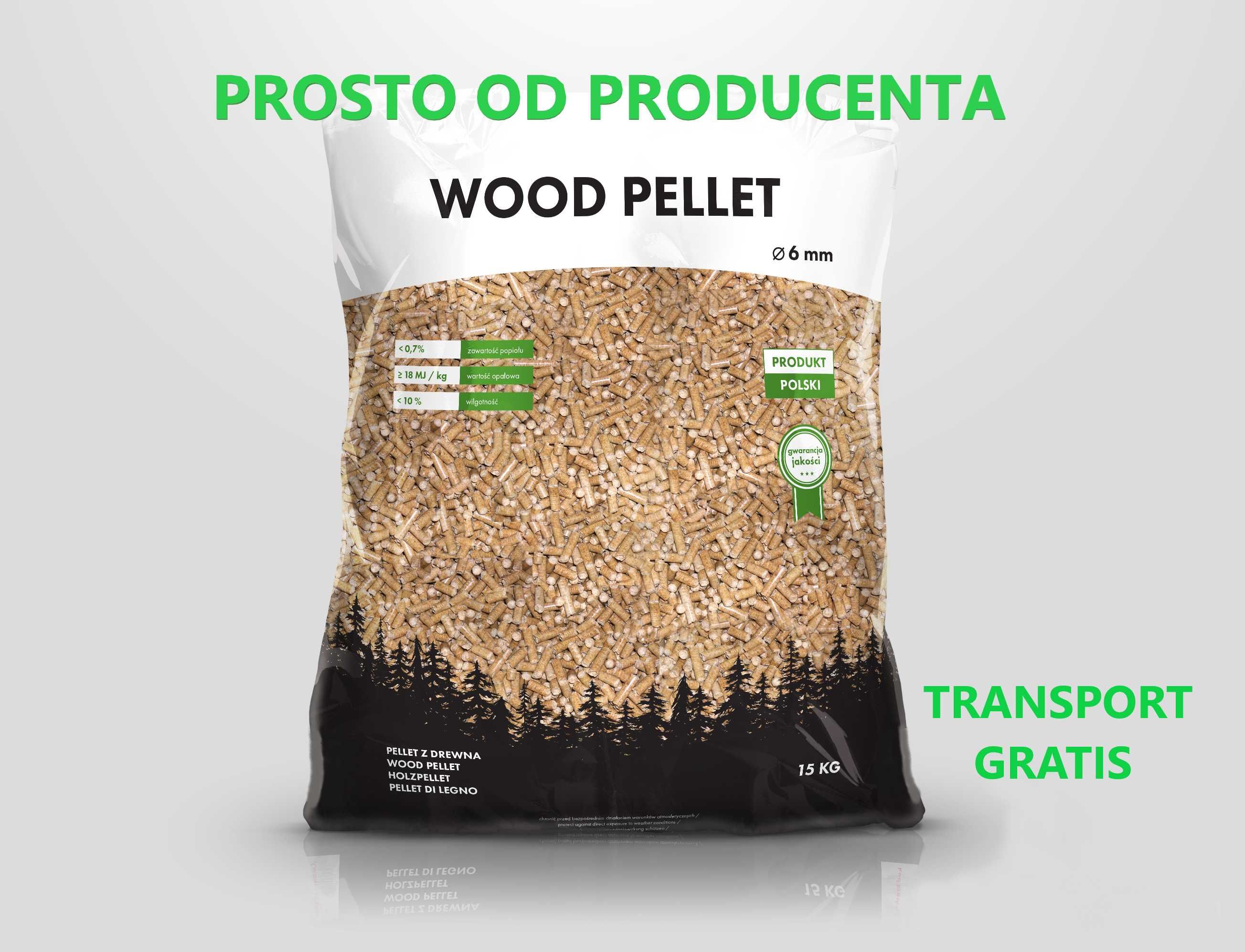 Pellet A1 100 % Sosnowy Polski Producent