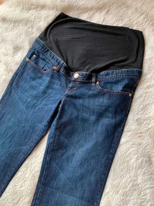 Spodnie jeansy ciążowe dzwony rozm 42, H&M