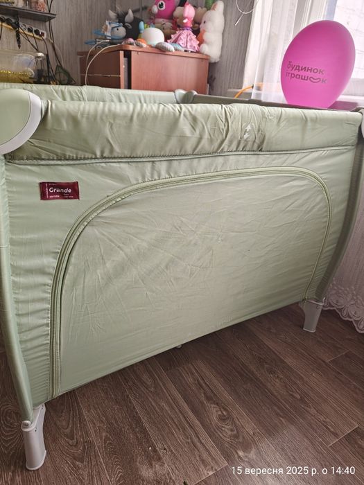Дитячий манеж CARRELLO Grande CRL-11504/1 Mint Green