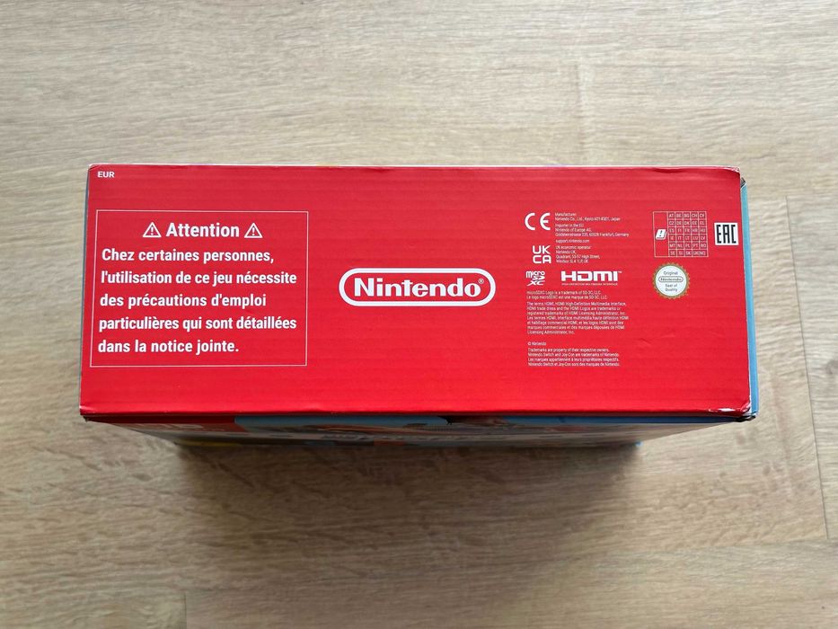 Caixa Nintendo Switch