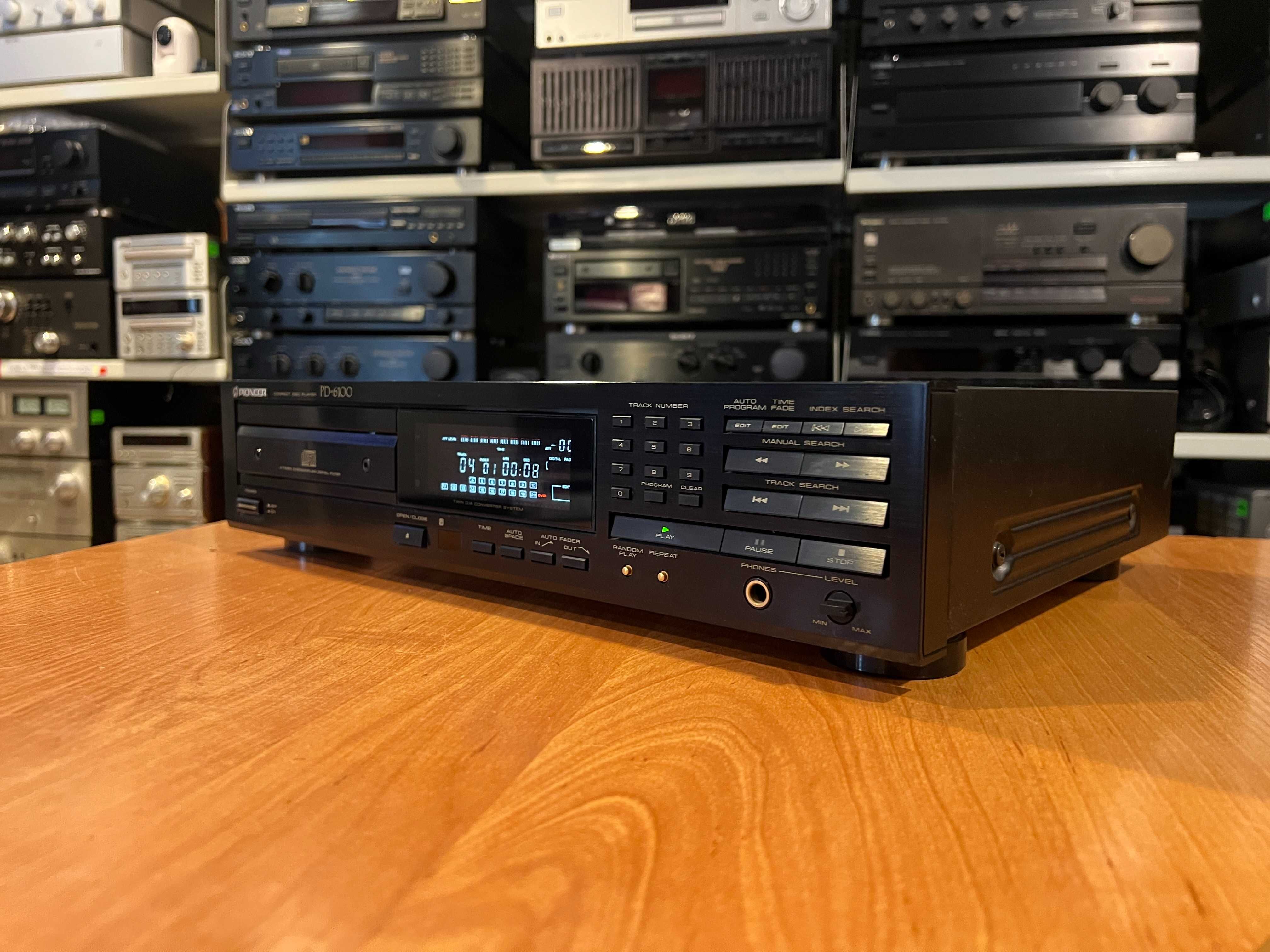 Odtwarzacz płyt CD Pioneer PD-6100 Burr-Brown PCM56P Audio Room