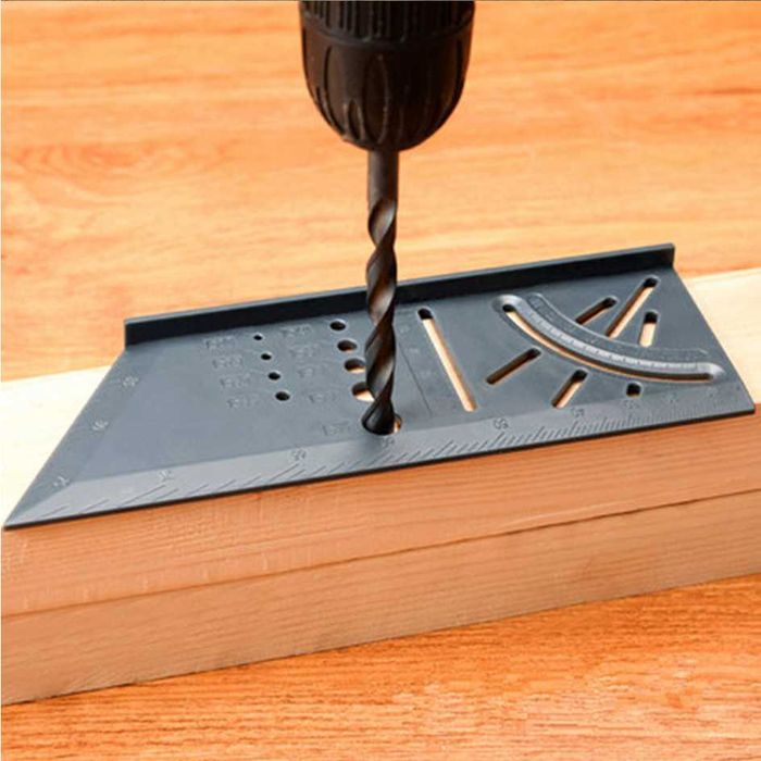 KĄTOWNIK JAPOŃSKI STOLARSKI 3D Przymiar Miara Kątomierz Znacznik