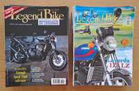 Czasopisma , magazyny motocyklowe  Legend Bike po włosku 22 szt.